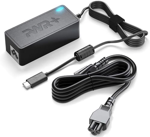Ultimate USB-C Power Adapter for Portable Monitors – 12 ft Extra Long Cord, UL Certified Charger Compatible with Lepow, Inno View, ASUS Zen Screen, and More | Fast Power Delivery (30 W-65 W) for Gaming and Workstations