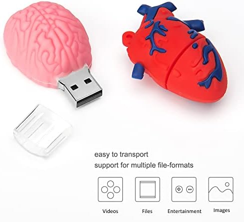 LEIZHAN 16 GB Fruit-Shaped USB Flash Drive Set – Adorable Pineapple, Carrot, Banana, and Strawberry Designs for Fun Data Storage – Perfect Gift for Students and Professionals – 64 GB Total Capacity with Enhanced USB 2.0 Compatibility – Lightweight and Durable Memory Sticks for Easy File Transfer and Backup