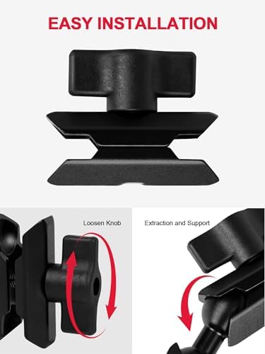 Revolutionary 2 PCS Aluminum Double Socket Arm Mounting System – Lightweight Adjustable Connectors for 20 mm Ball Head Adapters – Perfect for Photographers and Travelers Seeking Stability – Versatile Cell Phone Holder & Camera Mounting Solution – Durable Vehicle Accessories for Enhanced Device Performance – Quick Setup with Optimal Viewing Angles – Ideal for All Smartphone and Camera Compatibility