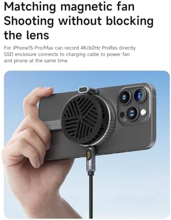 Revolutionize Your Storage with Hagibis Magnetic M.2 2230 NVMe SSD Enclosure – Ultimate USB-C 3.2 Gen2 Adapter for i Phone 16, 15 Pro Max, Mac Book, i Pad Pro & Android Devices | Lightning-Fast 10 Gbps Data Transfer, Durable Aluminum Design & Portable Convenience for On-the-Go Users