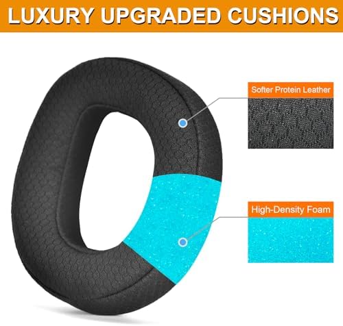 Elevate Your Gaming Experience with Defean Premium Replacement Ear Cushions for Turtle Beach Stealth 700 Gen 3 – Soft High-Density Foam and Breathable Fabric for Unmatched Comfort and Superior Audio Clarity – Quick Installation and Exceptional Durability for Serious Gamers
