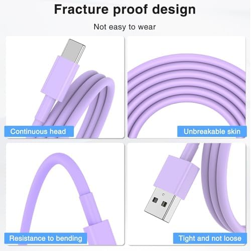 3 Pack USB-C Carplay Charging Cables for i Phone 16, 15 Pro Max & Plus – 3 FT High-Speed Data Transfer Cords for Seamless Connectivity with i Pad 10 th Gen & Air 5 th – Durable & Stylish Black Design for Optimal Vehicle Integration