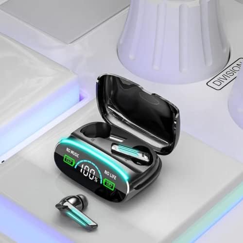 88 Hours of Uninterrupted Audio Bliss: Premium Wireless Earbuds with IPX7 Waterproof Protection, Integrated Mic, and Sleek Charging Case – Ideal for Gaming, Sports, and Everyday Listening on i OS/Android Devices and Laptops