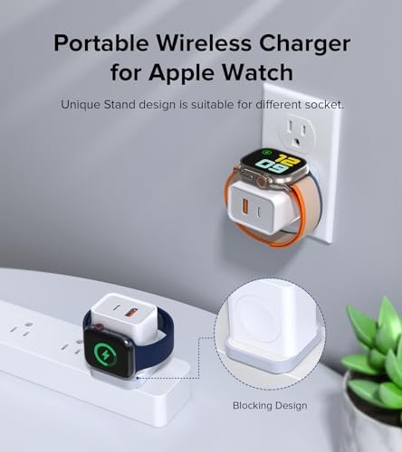 2025 Premium Dual-Port USB-C Wall Charger for Apple Devices – 20 W Fast Charging Hub for i Phone, Apple Watch, Air Pods & i Pad – Compact Travel-Friendly Design with Advanced Safety Features for Effortless Multi-Device Charging