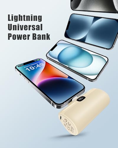 Ultra-Compact 5000 m Ah Mini Power Bank – 20 W Fast Charging Portable Charger for i Phone & Android – Lightweight Travel Essential with PD Compatibility & Smart Protection – Perfect for Short Trips, Camping, and Everyday Use