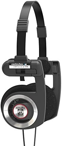 Koss Porta Pro Classic On-Ear Headphones – Elevate Your Audio Experience with Retro Style and Unmatched Comfort for Music Enthusiasts – Lightweight Design, Exceptional Bass, and Universal 3.5 mm Connectivity Perfect for Commuters and Home Use – Sleek Black/Silver Finish for Effortless Daily Integration