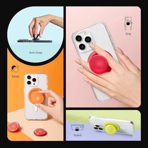 Cobalt Pop Sockets Phone Wallet: Premium Card Holder with Expanding Grip and Mag Safe Compatibility for Effortless Wireless Charging – The Perfect Accessory for On-the-Go Mobile Users Seeking Style and Functionality