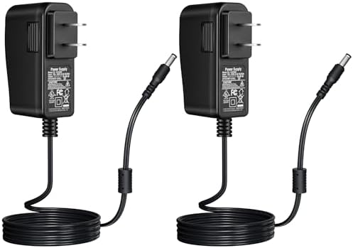 Dependable 4-Pack 12 V 0.5 A Power Supply Adapters – UL Listed DC Transformers for Enhanced Performance of CCTV Cameras, Speakers, Routers, Printers, and Keyboards – Versatile and Efficient Power Solutions for Everyday Electronics Dependable 4-Pack 12 V 0.5 A Power Supply Adapters – UL Listed DC Transformers for Enhanced Performance of CCTV Cameras, Speakers, Routers, Printers, and Keyboards – Versatile and Efficient Power Solutions for Everyday Electronics