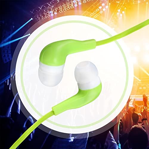 Kigeli 100-Pack Multicolor Student Earbuds – Premium In-Ear Headphones for Classrooms, Libraries, and Group Learning Activities, Exceptional Sound Quality, Compatible with 3.5 mm Devices, Enhance Engagement and Comfort in Educational Settings