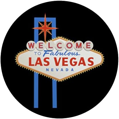 Elevate Your Mobile Experience with the Las Vegas Pop Socket – Customizable Grip for Secure Handling, Ideal for Selfies and Effortless Media Viewing, Your Go-To Vacation Essential