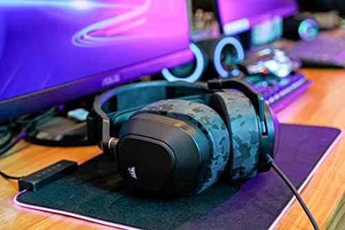 Ultimate Comfort Cooling Gel Earpads for Corsair HS80 Headsets – Wicked Cushions 90’s Black Replacement Ear Cushions for Enhanced Sound Isolation and Long-Lasting Gaming Performance – Perfect for Extended Play and Immersive Audio Experience