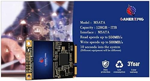 Transform Your PC with GAMERKING 64 GB SATA III Internal SSD – Unleash Blazing Fast 6 Gb/s Transfer Speeds for Superior Performance and Reliability in Laptops and Desktops – Compact 7 mm Design for Optimal Space Efficiency and Seamless Upgrades