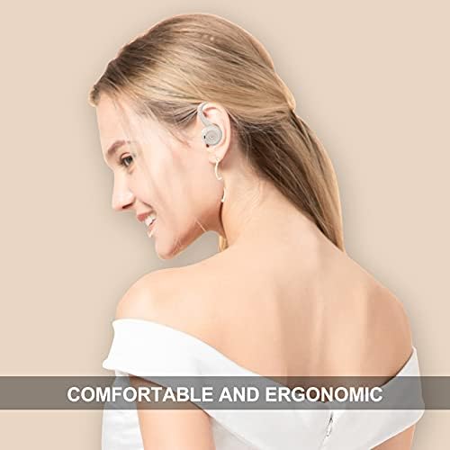 Ultimate Green Wireless Earbuds with Earhooks – Bluetooth 5.1 Noise Cancelling Sports Headphones, Waterproof Design for Secure Fit During Workouts, Compact Earphones for Enhanced Sound Quality and Durability