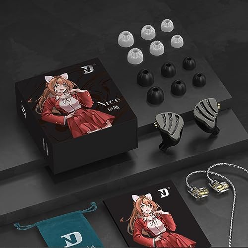 Unleash Superior Sound Quality with CCA ND Nice Hybrid Driver IEM Earphones – Premium Audio Precision Featuring 1 BD & 1 DD, Durable Metal Faceplate, and Versatile 2-Pin Detachable Cable for Ultimate Comfort and Compatibility