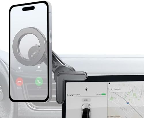 Esoulk Ring Magnetic Car Phone Holder – Ultimate Versatile Mount for Dashboard, Windshield & Air Vent – Strong Magnetic Grip for Enhanced Driving Safety – Compatible with Mag Safe & All Smartphone Models – Effortless Installation, Sleek Design, and Optimal Convenience for Modern Drivers