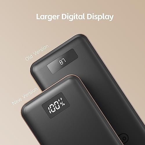 imuto 65 W High-Capacity Portable Charger – 27,000 m Ah Multi-Port Power Bank with USB-C Fast Charging for Laptops, Smartphones & Tablets – Ideal for i Phone 15/14, Mac Book, Samsung S21, Steam Deck & Type-C Devices – Enhanced PPS Technology for Optimal Performance on the Go
