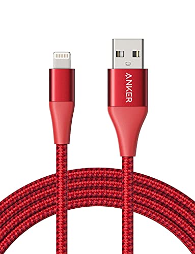 Anker 551 USB-A to Lightning Cable (3 ft) – Ultra-Fast Charging i Phone Charger, MFi Certified for i Phone 13/12/11/X/8 Series, Durable Nylon Build for Home and Car Use, Superior Compatibility and Reliability