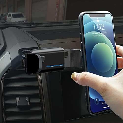 Ford F-150 2015-2020 Magnetic Phone Holder – BEERTE 360° Adjustable Car Mount for 4-7″ Smartphones – Secure Navigation Accessory for Enhanced Driving Safety and Convenience