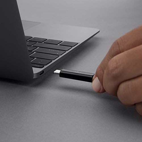 Belkin 3.1 USB A to USB C Cable – High-Speed 10 Gbps Data Transfer for Thunderbolt 3 & USB C Devices – 3.3 ft Length for Ultimate Flexibility – Ideal for Mac Book Pro, Galaxy Smartphones & More – Sleek Black Design for Professional Use – Durable and Efficient Connectivity Solution