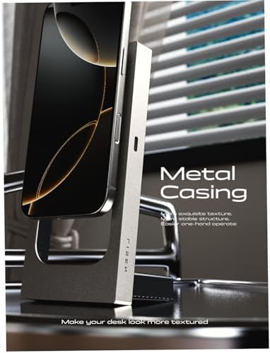LISEN 3-in-1 Fast Charging Station for i Phone 16, Apple Watch, and Air Pods – Qi2 Mag Safe Dock with 15 W Power Boost, Elegant Gold Finish for Enhanced Compatibility and Streamlined Charging Experience