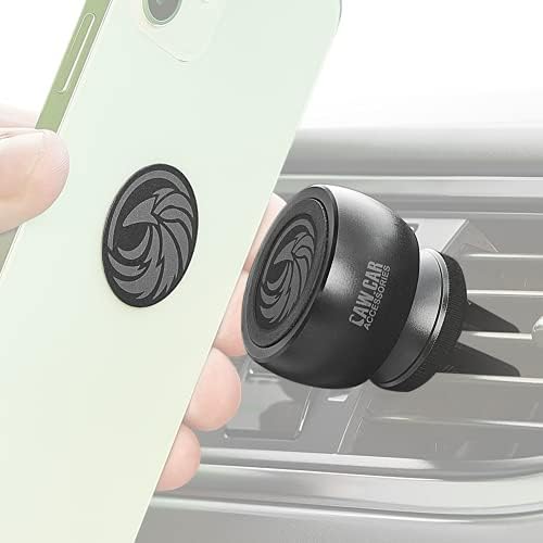 Revolutionary 2025 All-Metal Magnetic Air Vent Phone Mount – Ultimate Hands-Free Car Accessory for i Phones & Androids | Secure One-Hand Operation & Enhanced Safety Features for Seamless Navigation | Universal Smartphone Holder for Effortless Driving Experience