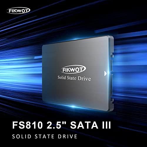 Transform Your Computing Power with the FS810 500 GB SATA III SSD – Ultra-Fast Solid State Drive for Desktops & Laptops, Achieve 560 MB/s Speed & 3 D NAND TLC Technology for Enhanced Gaming and Productivity Boost