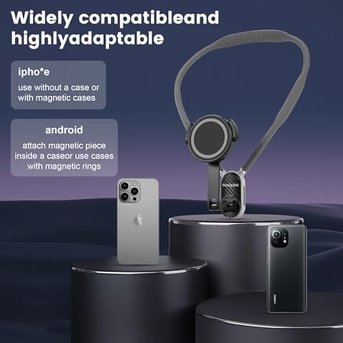Magnetic Neck Phone Holder in Stylish Grey – Hands-Free Mobile Accessory for Active Lifestyles and Seamless Communication Experience the ultimate in convenience with our Magnetic Neck Phone Holder, designed in a contemporary grey that complements any outfit. This innovative accessory provides unparalleled hands-free access to your smartphone, making it perfect for workouts, errands, or relaxing at home. With exceptional compatibility across various phone models, the robust magnetic grip ensures your device stays secure, while the adjustable neck strap offers tailored comfort for every user. Lightweight and portable, this holder allows you to access calls, navigation, and media effortlessly without the need to dig through your bag. Engineered from high-quality materials for durability, it maintains its sleek appearance with minimal upkeep. Elevate your mobile accessory collection with this essential neck phone holder that merges style with practicality, empowering you to communicate freely no matter where life leads you.