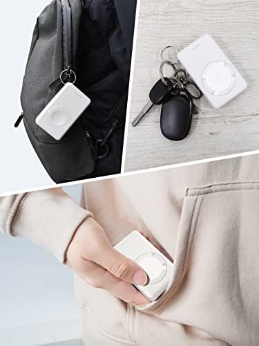 LVFAN 4000 m Ah Magnetic Wireless Power Bank for Apple Watch – Sleek Portable Charger Compatible with Series 1-10, SE, Ultra – Fast Charging Smartwatch Battery Pack for On-the-Go Convenience in Black