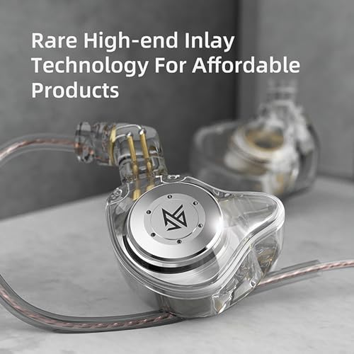 KZ EDX Pro Hi-Fi Gaming Earbuds – Unmatched Audio Clarity with Deep Bass for Gamers & Audiophiles – Customizable Detachable Cable for Long-lasting Performance – Ergonomic Design for Prolonged Comfort – Seamless Compatibility Across All Devices – Transform Your Sound Experience with Premium Quality