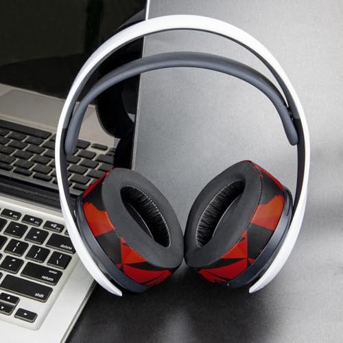 SOULWIT Premium Cooling-Gel Earpads for Sony PS5 Pulse 3 D Wireless Headset – Noise-Isolating Cushions for Enhanced Comfort and Gameplay – Effortless Installation, Sleek Black Design for Ultimate Gaming Experience