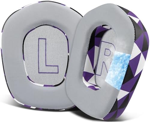 SOULWIT Cooling Gel Earpads for Logitech G733, G535, G335 – Advanced Comfort & Noise Isolation Cushions for Immersive Gaming – Durable Grey Replacement Ear Pads for Enhanced Audio Performance and Extended Playtime SOULWIT Cooling Gel Earpads for Logitech G733, G535, G335 – Advanced Comfort & Noise Isolation Cushions for Immersive Gaming – Durable Grey Replacement Ear Pads for Enhanced Audio Performance and Extended Playtime