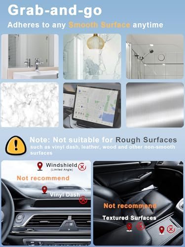 Revolutionary Magnetic Suction Phone Mount for i Phone 16 – Ultimate Versatile Holder for Cars, Gyms, Mirrors, and Showers – Unmatched Stability and Quick Installation for Seamless Navigation and Communication – Ideal Accessory for i Phone 16 Pro Max and 15 Series