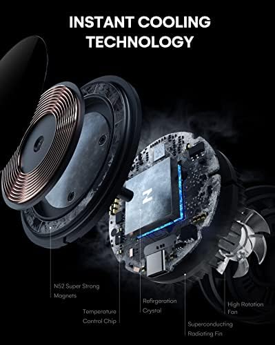 Revolutionary ICEBLOCK 15 W Magnetic Wireless Car Charger Mount for i Phone 13 Pro Max – Mag-Safe Compatible, Hands-Free Convenience, Rapid Charging, and Adjustable Viewing Angles for Ultimate Driving Experience