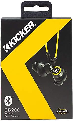 Experience Superior Sound with KICKER TWS2 True Wireless Earbuds – Bluetooth Earbuds Featuring Advanced Noise Cancelling, USB-C Fast Charging Case, and 24-Hour Playtime for Seamless Connectivity with Android & i OS Devices – Ideal for Music, Calls, and On-the-Go Audio Enjoyment