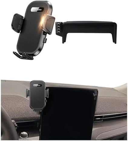 Upgrade Your Driving Experience with the Ultimate Ford Mustang Phone Holder (2016-2023) – 360-Degree Adjustable Cradle for 4-7 Inch Smartphones, Quick-Release Mechanism for Effortless Access, Durable Auto Accessory for Seamless Navigation and Safe Connectivity