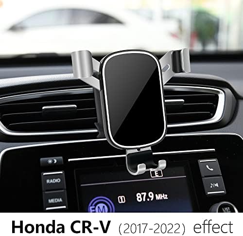 LUNQIN Premium Car Phone Holder for Honda CR-V & CR-V Hybrid (2023-2025) – Secure Mobile Cradle for Hands-Free Navigation, Charging, and Easy Access – Ultimate Auto Interior Accessory for Drivers Seeking Safety and Convenience