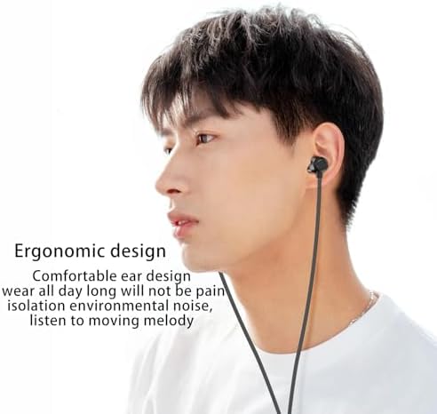 Transform Your Listening Experience with ASVOQ High-Performance USB C Earbuds – Premium Wired Sound Solutions with Integrated Mic & Volume Control for Samsung Galaxy S25/S24/S23 Ultra, i Phone 16/15 Pro Max, Pixel 8 & More – Exceptional Sound Precision for Work, Travel, and Daily Use. Enjoy Unrivaled Compatibility and Comfort with a Robust, Lightweight Design Perfect for All-Day Wear – Tailored for Audio Enthusiasts and Professionals, Offering Effortless Control Over Your Sound with Built-In Volume Adjustment and Hands-Free Calling. Choose ASVOQ for High-Fidelity Audio and Multifunctionality Across a Variety of Devices – Your Ultimate Wired Earbuds for Rich Audio and Convenience in Every Situation.