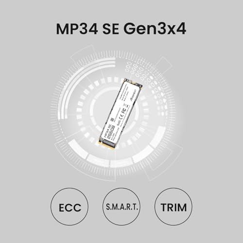MMOMENT MT34 1 TB PCIe Gen3 NVMe M.2 2280 SSD – Supercharge Your Laptop and Desktop Performance with Blazing Fast 2000 MB/s Read Speeds for Gaming, Video Editing, and Efficient Data Management | Upgrade Your Storage Experience with Enhanced Compatibility and Reliability
