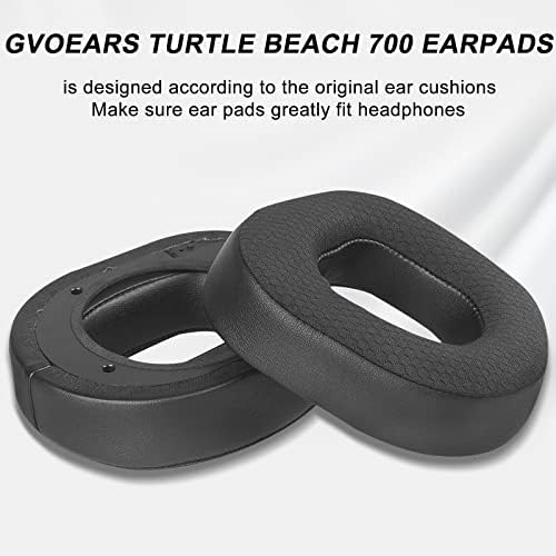Enhance Your Gaming Comfort with GVOEARS Premium Cooling Gel Ear Pads for Turtle Beach Stealth 700 Gen 2 & MAX – Ice Silk Fabric Cushions for Optimal Sound Isolation and Breathability – Black Replacement Earpads for Extended Playtime and Unmatched Performance