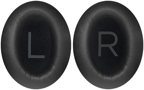 Upgrade Your Bose 700 Wireless Headphones with Luxurious Replacement Ear Cushions – Premium Soft Protein Leather & High-Density Noise Cancelling Foam for Superior Comfort and Sound Isolation – Seamless NC700 Compatibility in Sleek Black