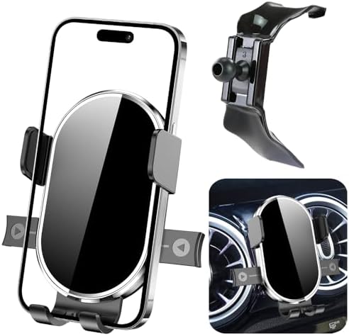 Premium Dashboard Phone Holder for Mercedes Benz GLB (2020-2025) & EQB (2022-2024) – Secure, Scratch-Resistant Smartphone Cradle for i Phone, HUAWEI, and Samsung – Effortless One-Hand Operation with Non-Slip Grip for Enhanced Driving Safety and Connectivity