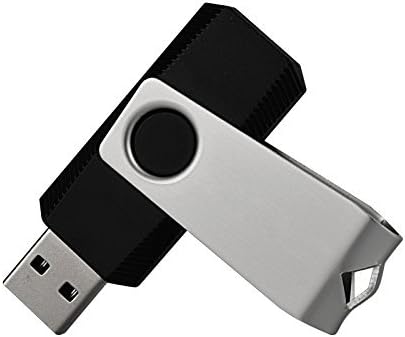 TOPESEL 10 Pack 16 GB USB 2.0 Flash Drives – Sleek Swivel Design for Effortless Data Transfer and Enhanced Compatibility – Ideal for Personal and Professional Use – Reliable Portable Memory Sticks in Classic Black – Perfect for Backups, File Sharing, and On-the-Go Storage
