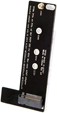 Elevate Your 2014 Mac Book Mini with the Cablecc M.2 NVME SSD Converter Card – Unleash High-Speed Storage Potential for A1347, MEGEN2, MEGEM2, MEGEQ2 Models, Effortless Plug-and-Play Installation for Enhanced Performance and Reliability, Perfect for Creative Professionals and Gamers Seeking Superior Data Transfer Efficiency