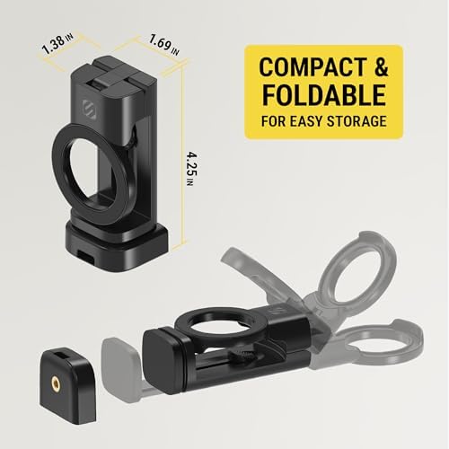 Revolutionize Your Driving Experience with Scosche Magic Mount™ SMSCUP – Adjustable Gooseneck Magnetic Phone Holder for Car, Compatible with i Phone 16-12 Series & Android Devices, Mag Safe Technology, Effortless Hands-Free Navigation, Secure Cup Holder Fit, Effortless Installation