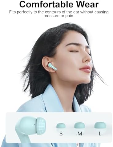 Elevate Your Audio Experience with Navy Blue Bluetooth Deep Bass Earbuds – 40 Hours Playtime, IPX7 Waterproof, LED Battery Indicator & Comfortable In-Ear Design for i Phone, Android, Tablets & Laptops – Ideal for Active Lifestyles and Extended Listening Sessions