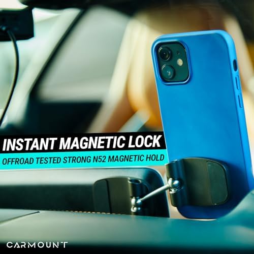 Revolutionize Your Driving with the F2 Magnetic Dashboard Phone Holder – Premium Adjustable Car Mount Featuring 360° Rotation, 6 Powerful N52 Magnets, and Effortless Installation for Universal Smartphone Compatibility – Enhance Safety and Convenience on the Road