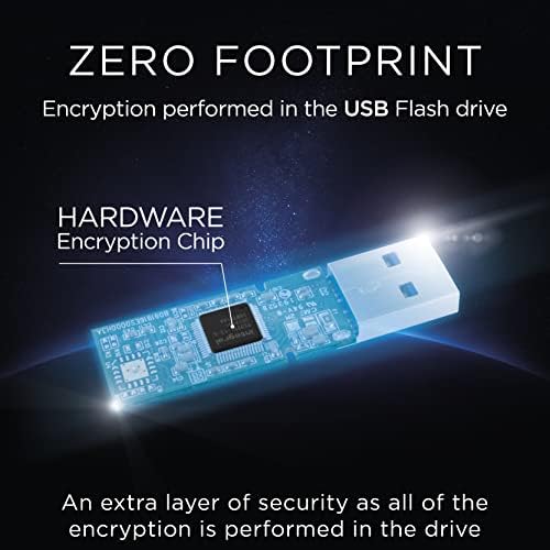Secure Your Data with the 8 GB Crypto-140-2 USB Flash Drive – FIPS 140-2 Certified, 256-Bit Hardware Encryption, and Waterproof Design for Ultimate Protection – Fast USB 3.0 Transfers and Brute-Force Password Defense for Professionals on the Go