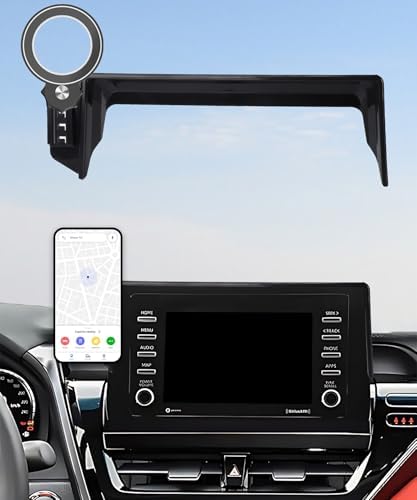 Revolutionize Your Driving with the 2021-2024 Toyota Camry Magnetic Phone Holder – 360° Rotating Car Mount for Hands-Free Navigation & Secure Attachment – Ideal for 7-Inch Touchscreen Integration and Ultimate Safety