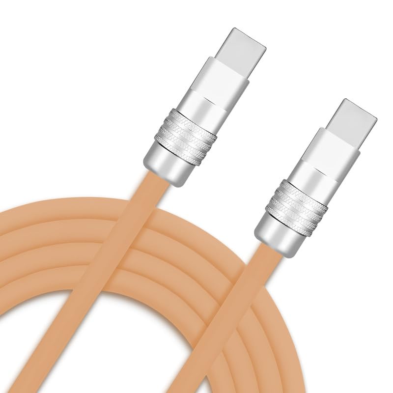 Elevate Your Charging Game with the Chubby 2.0 240 W USB-C Cable – Ultra-Durable Silicone Design for i Phone 15/16 & Samsung Galaxy, 3.3 FT Length for Ultimate Flexibility, Rapid Power Delivery for All Your Devices on the Go