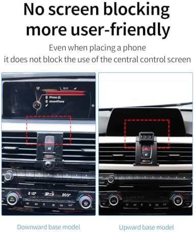 Wireless Charging car Phone Holder for 2012-2018 BMW 3 Series /2014-2020 4 Series/2014-2021 2 Series Auto Accessories Navigation Bracket Interior Decoration Mobile Cell Phone Mount – Enhanced Compatibility and Speed